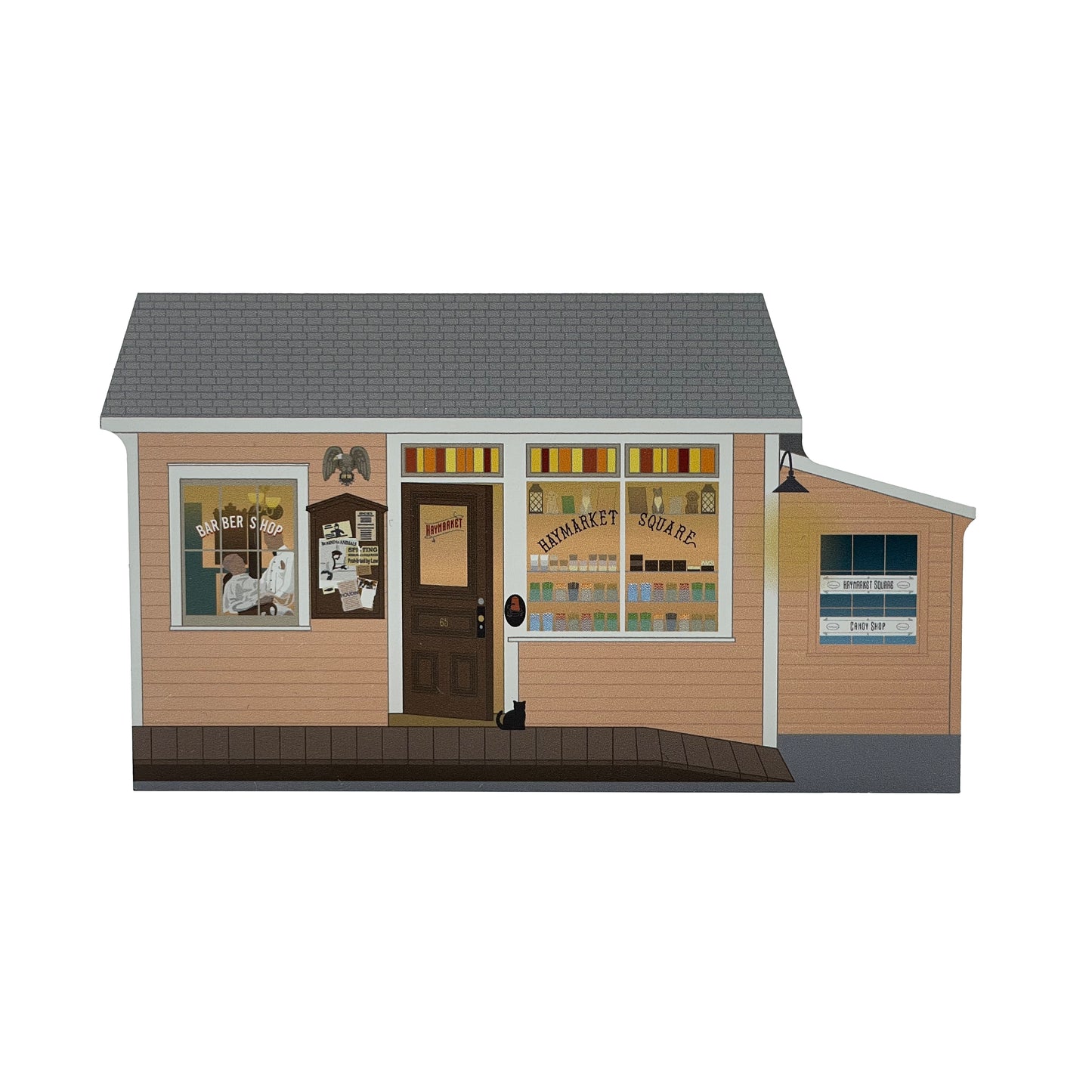 Haymarket Candy Shop - Wood Miniature