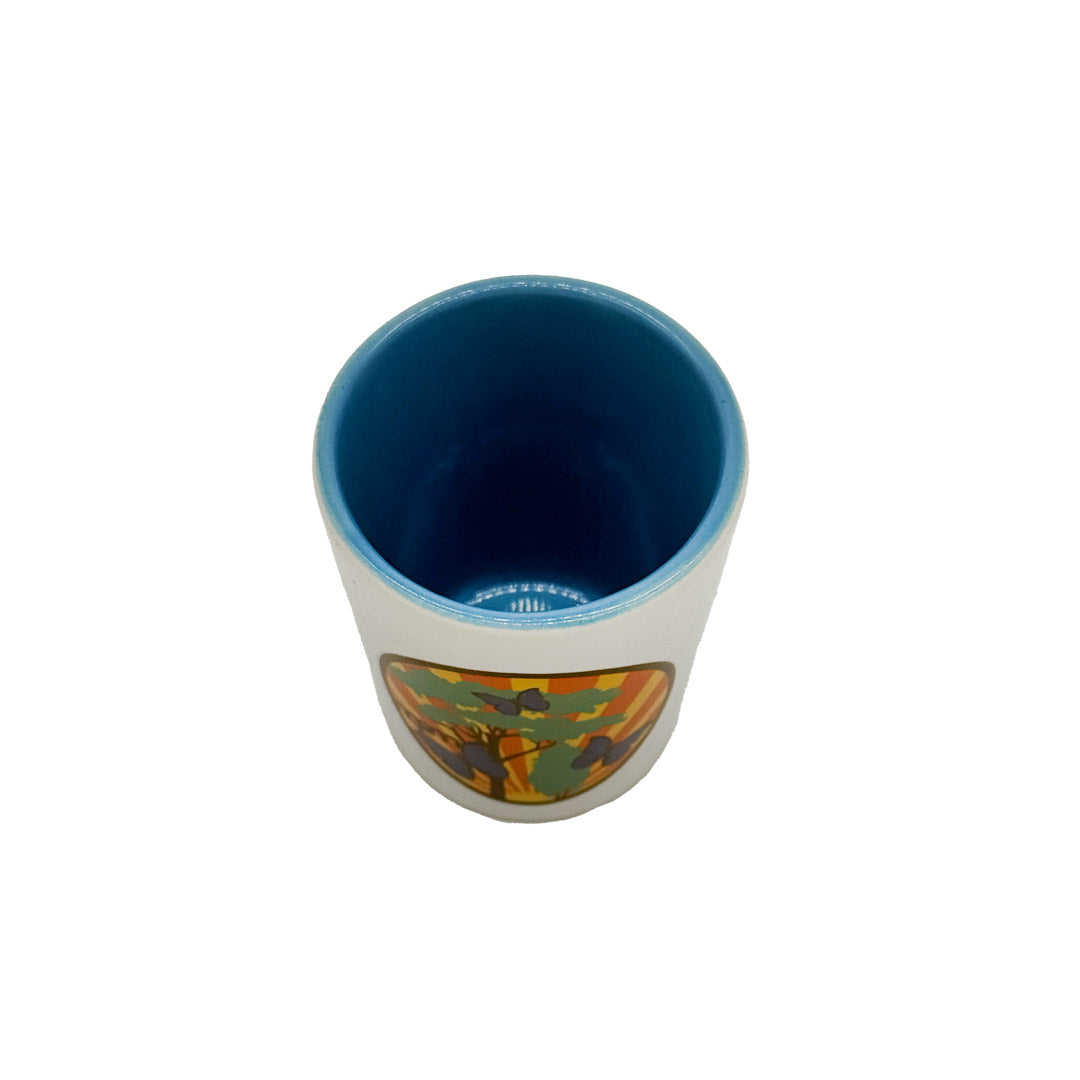 Rainforest & Butterflies Shot Glass