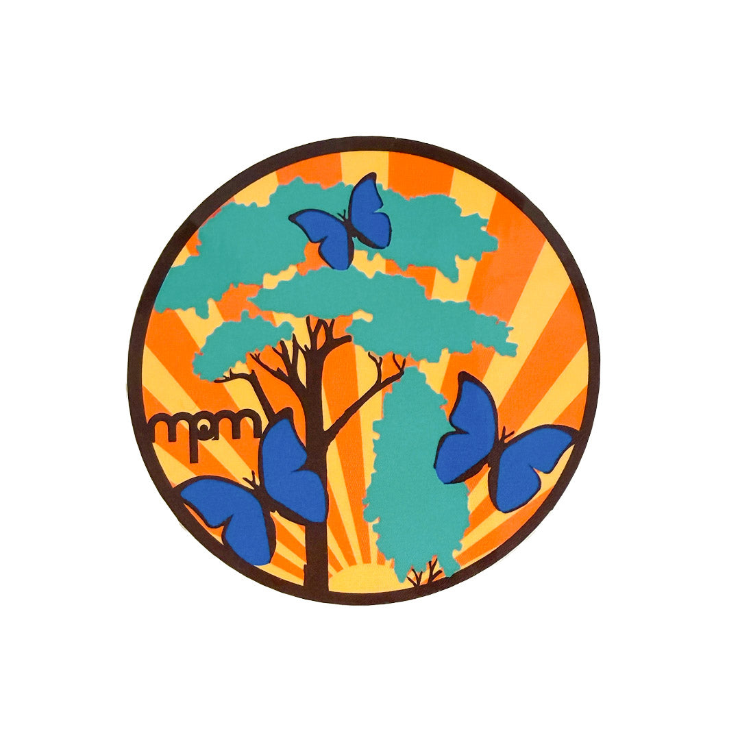 Rainforest & Butterflies Patch & Sticker Set