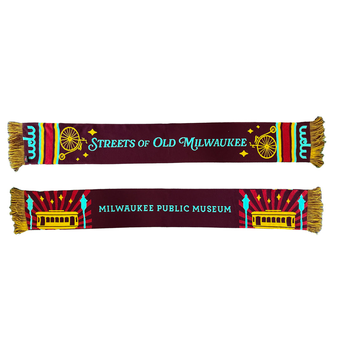 Streets of Old Milwaukee Scarf