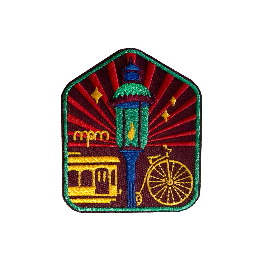 Streets of Old Milwaukee Patch & Sticker Set