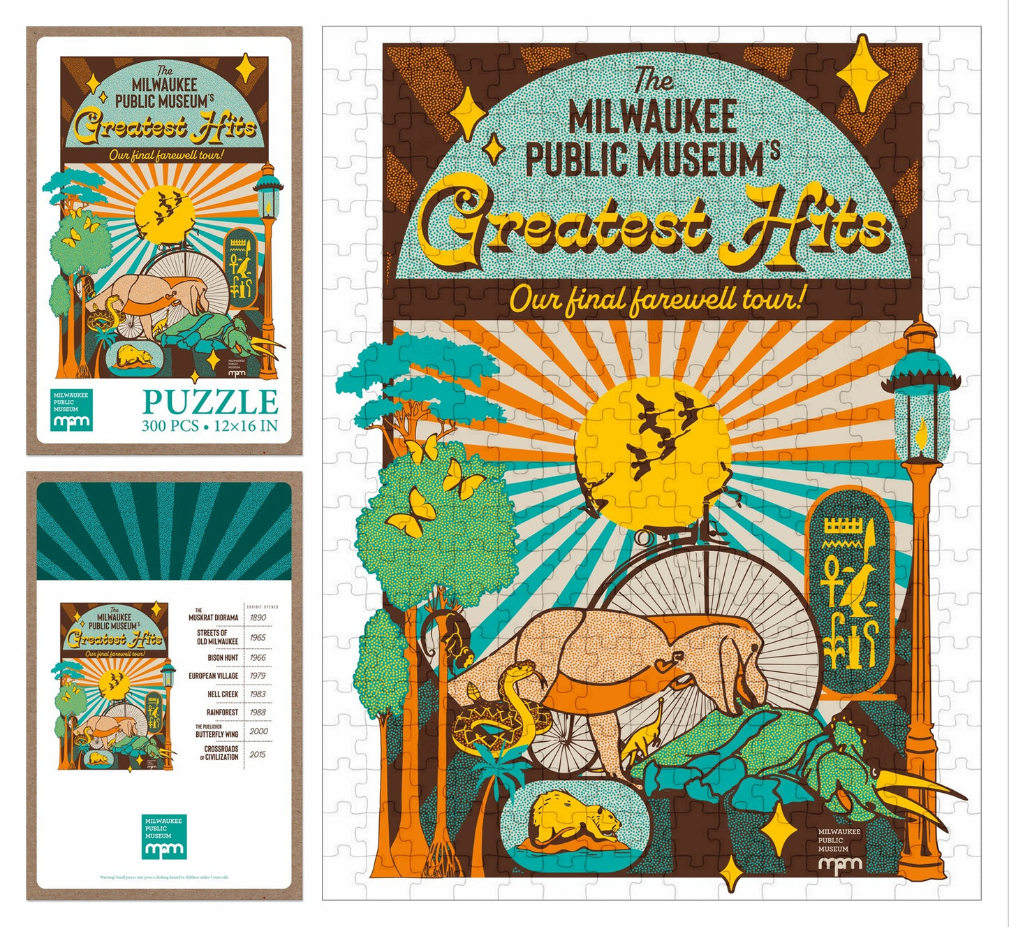 MPM Greatest Hits 300pc Puzzle