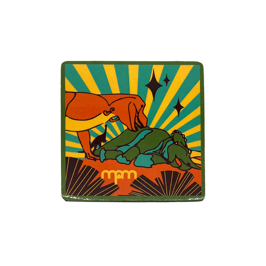 Hell Creek Dinos Magnet