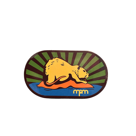 Diorama-Rama Muskrats Magnet