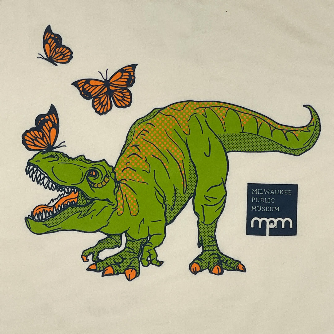 Toddler T. rex and the Butterflies Shirt
