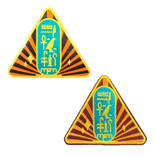 Crossroads of Civilization Patch & Sticker Set