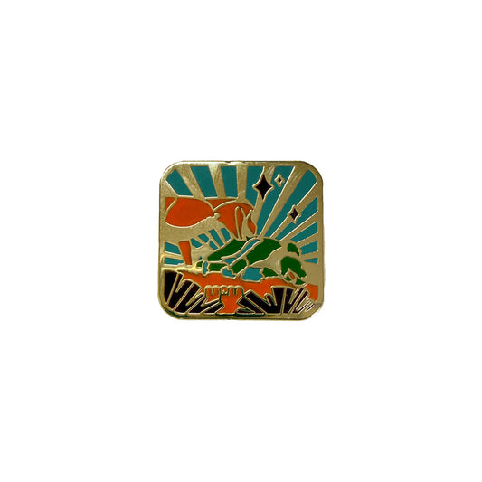 Hell Creek Dinos Pin