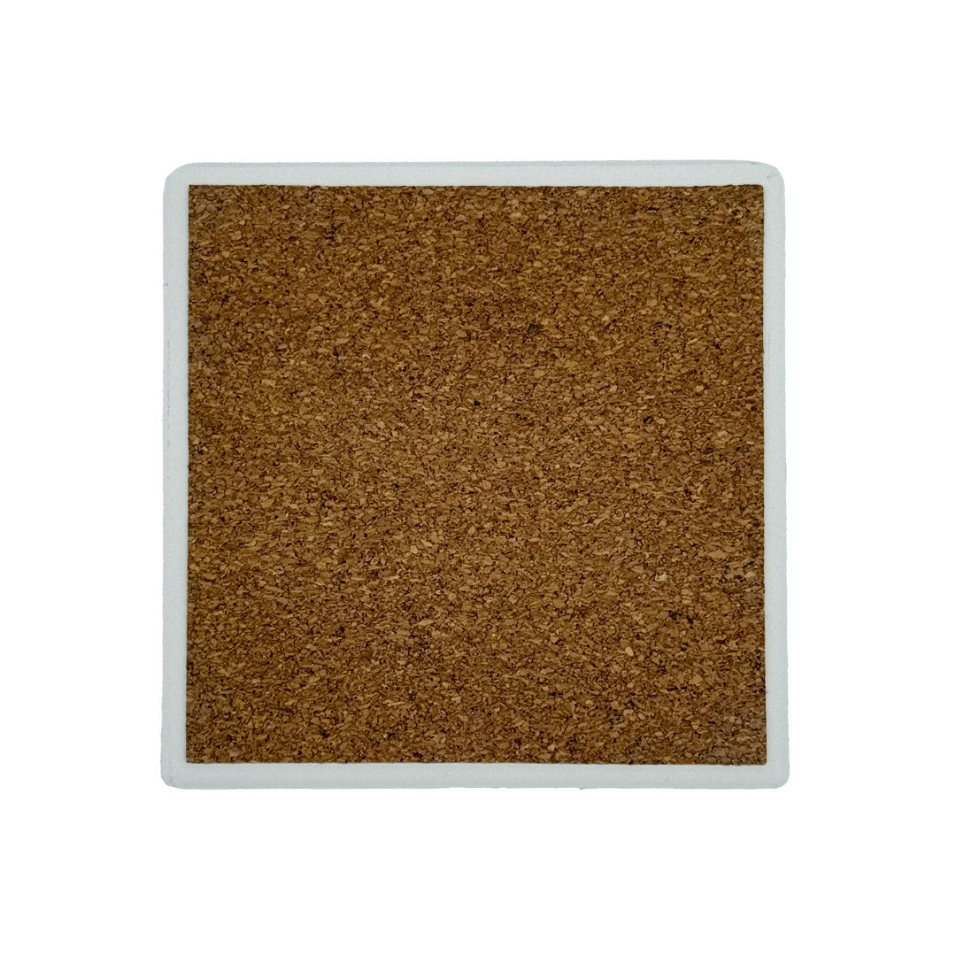 Rainforest & Butterflies Tile Coaster