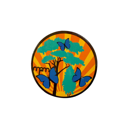 Rainforest & Butterflies Magnet