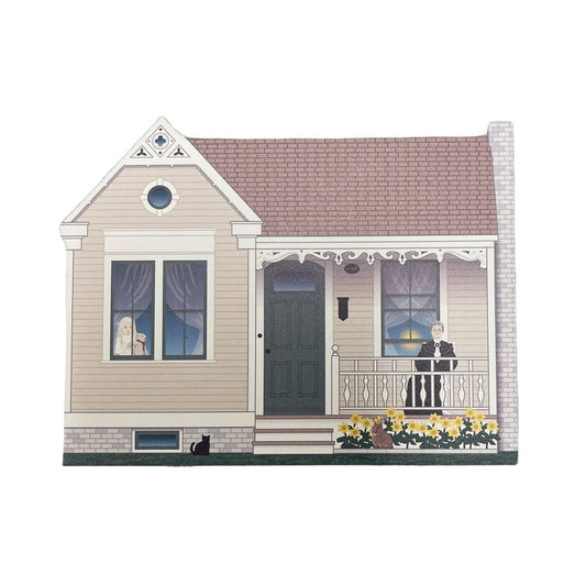 Granny's House - Wood Miniature