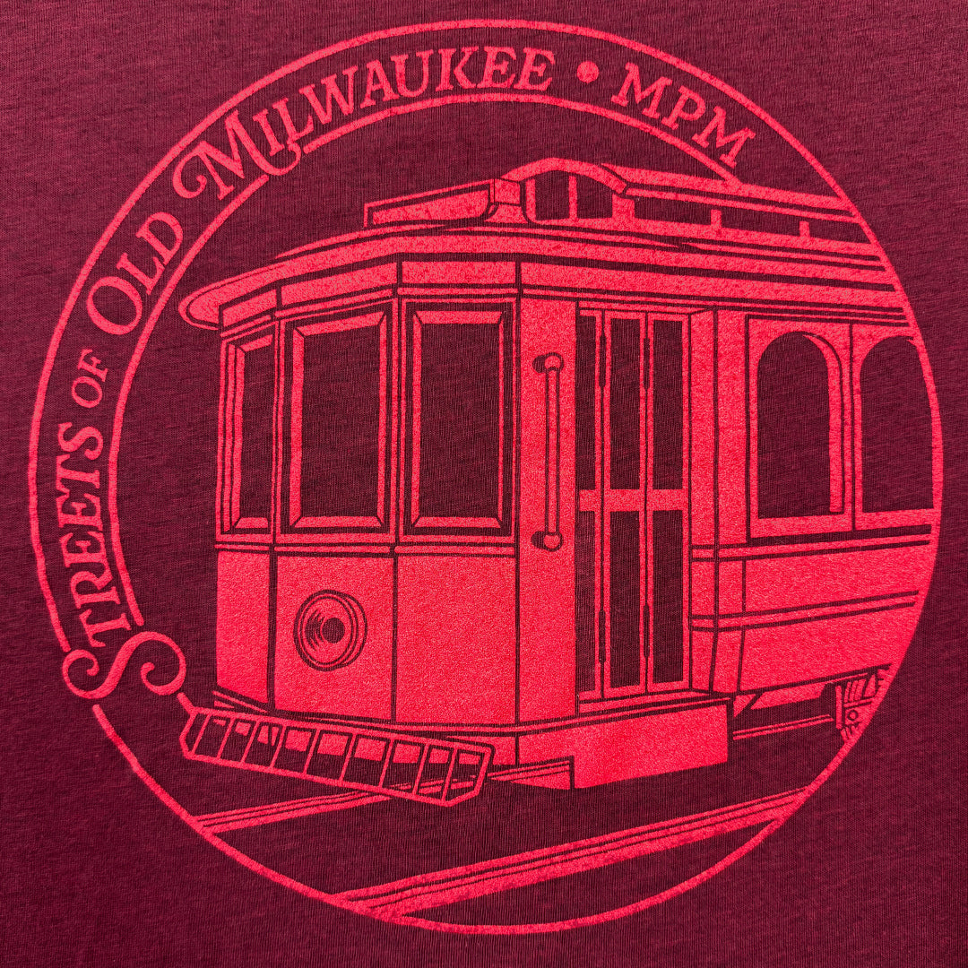 Streets of Old Milwaukee Streetcar Tee