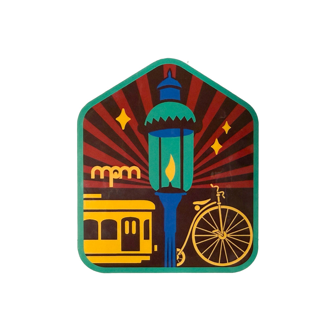 Streets of Old Milwaukee Patch & Sticker Set