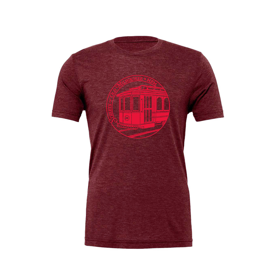 Streets of Old Milwaukee Streetcar Tee