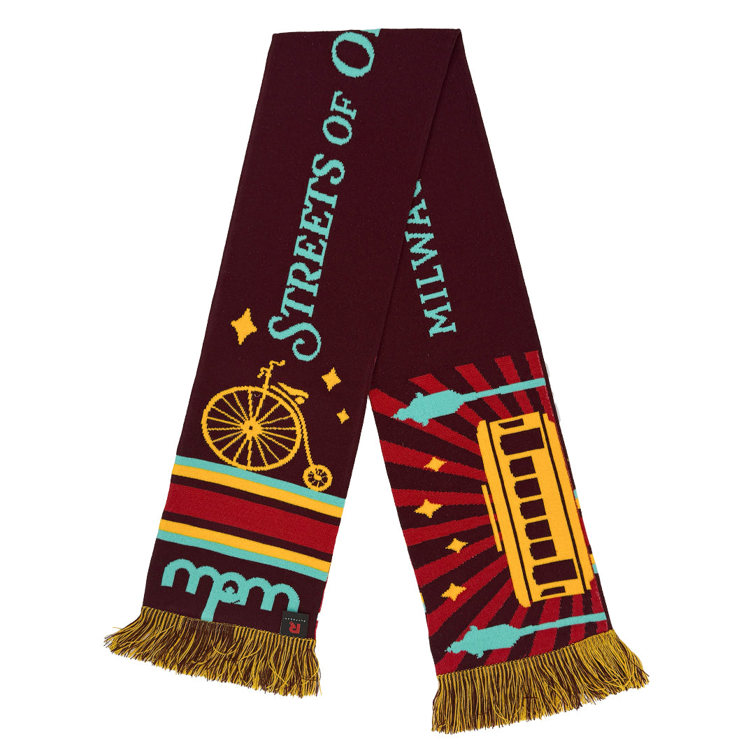 Streets of Old Milwaukee Scarf