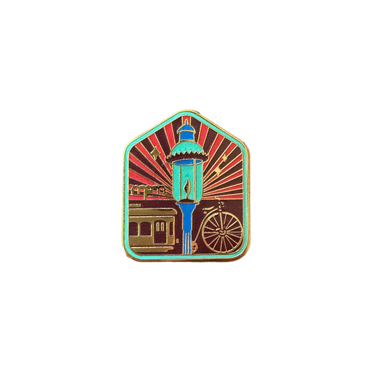 Streets of Old Milwaukee Lamp Pin