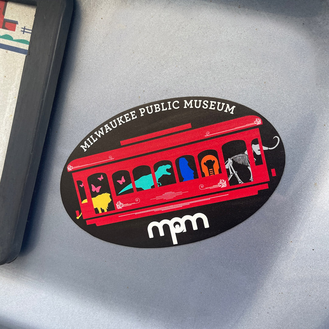 Streetcar & Halloween Streetcar Car Magnet Set