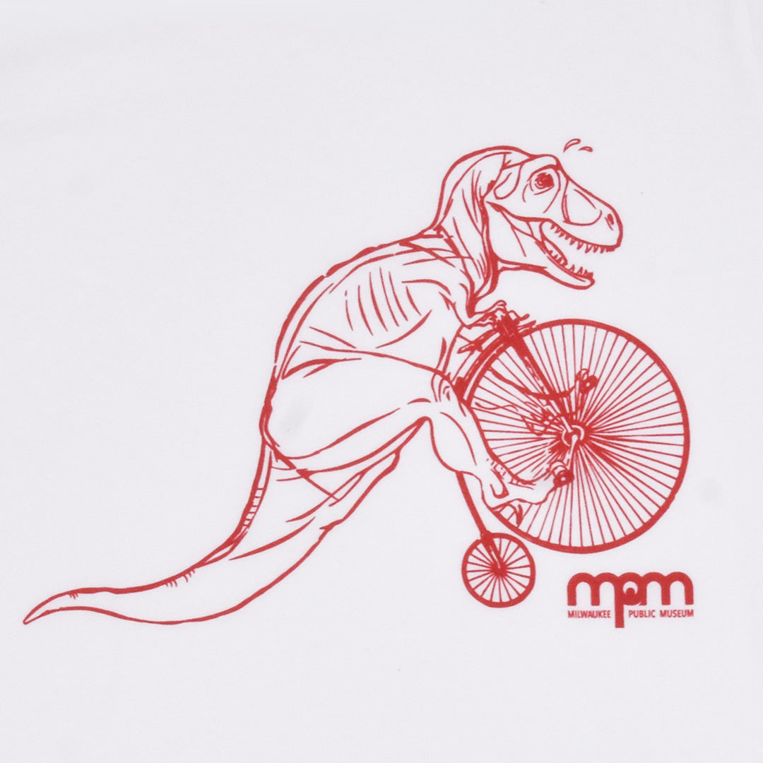 Toddler Dino on a Bike Shirt