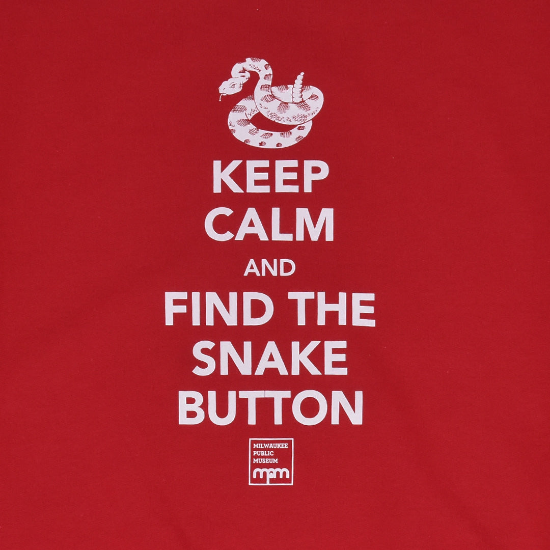 Keep Calm and Find the Snake Button Sweatshirt